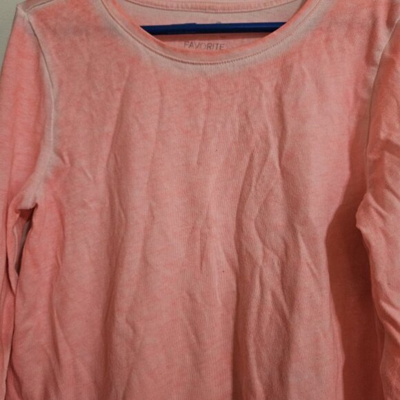 Lot of Long Sleeved Tops Green CARTER’S and Pink SO Girls Size 7 - Picture 3 of 5